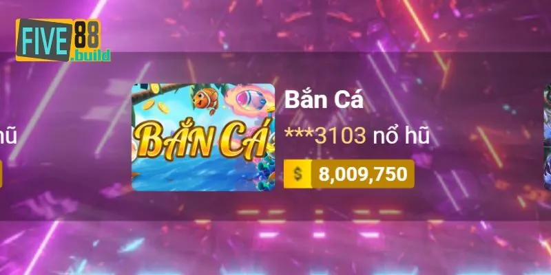 Giải đấu bắn cá Five88 người chơi không thể bỏ qua