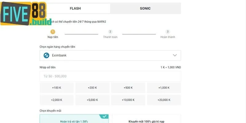 Gửi tiền qua ngân hàng bằng mã QR